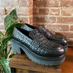 Never Worn Chunky Loafers